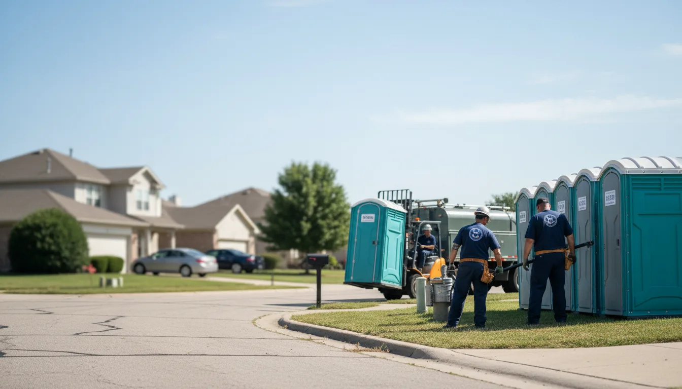 Porta Potty Rental in West Sacramento, CA near me